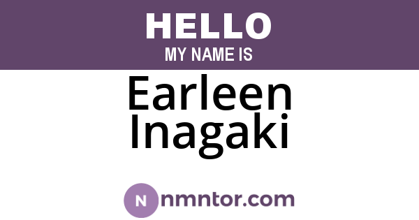 Earleen Inagaki