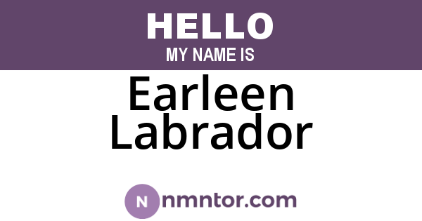 Earleen Labrador