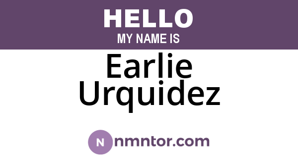 Earlie Urquidez