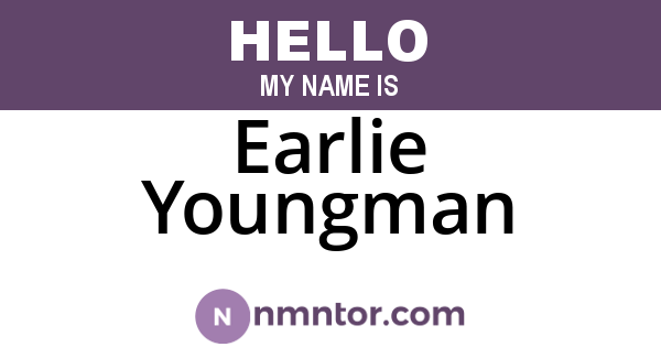 Earlie Youngman