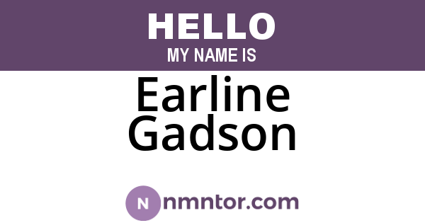 Earline Gadson