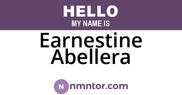 Earnestine Abellera
