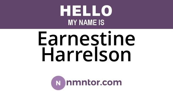 Earnestine Harrelson