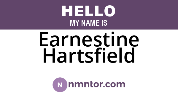 Earnestine Hartsfield