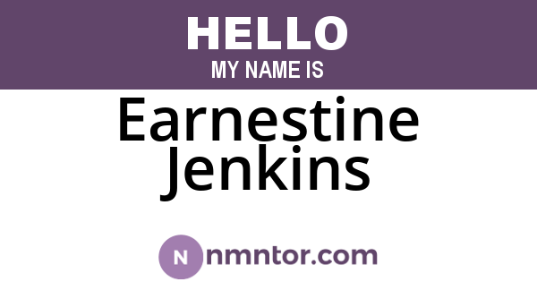 Earnestine Jenkins
