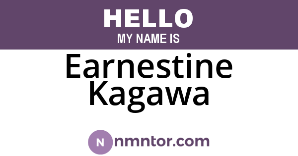 Earnestine Kagawa