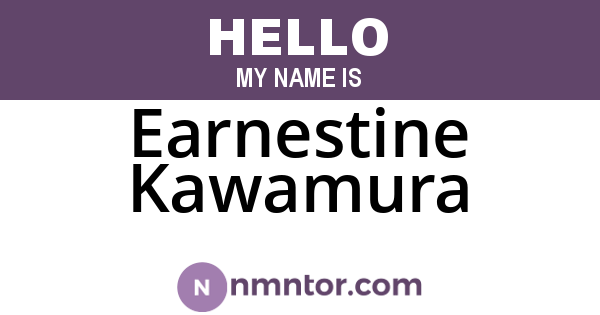Earnestine Kawamura