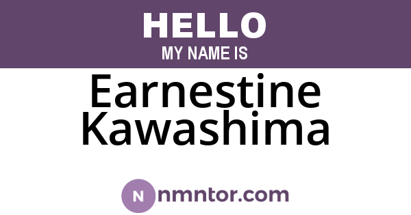 Earnestine Kawashima
