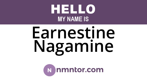 Earnestine Nagamine