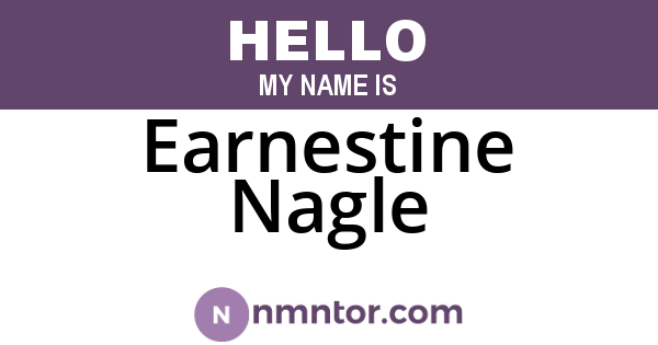 Earnestine Nagle