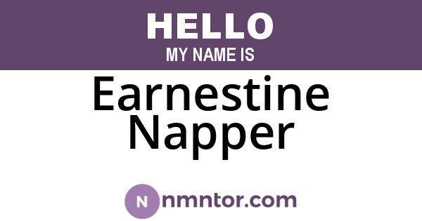Earnestine Napper