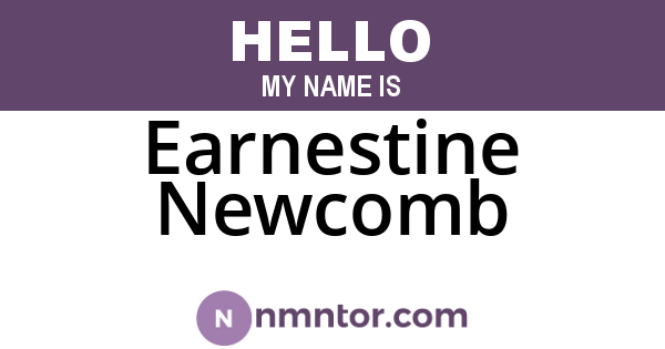 Earnestine Newcomb