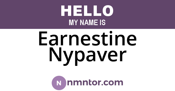 Earnestine Nypaver