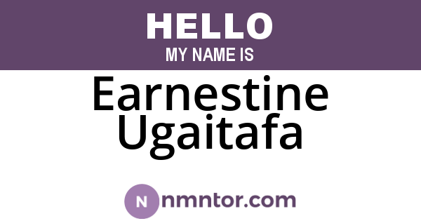 Earnestine Ugaitafa