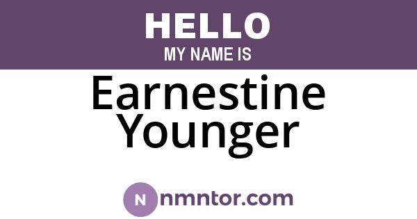 Earnestine Younger