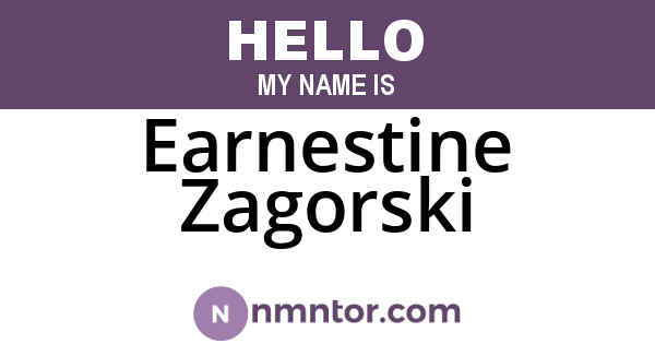 Earnestine Zagorski