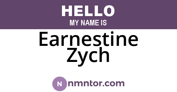 Earnestine Zych