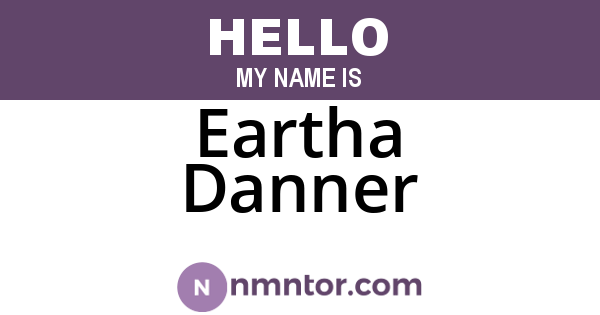 Eartha Danner