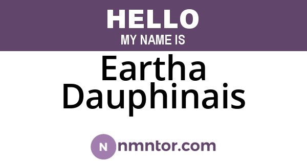 Eartha Dauphinais