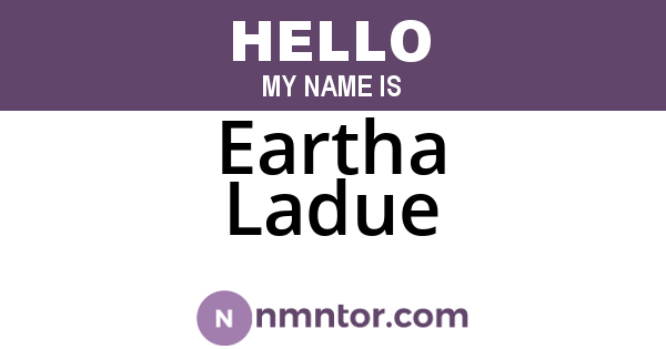 Eartha Ladue