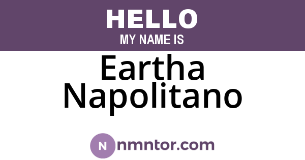 Eartha Napolitano