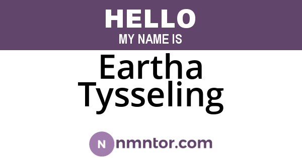 Eartha Tysseling