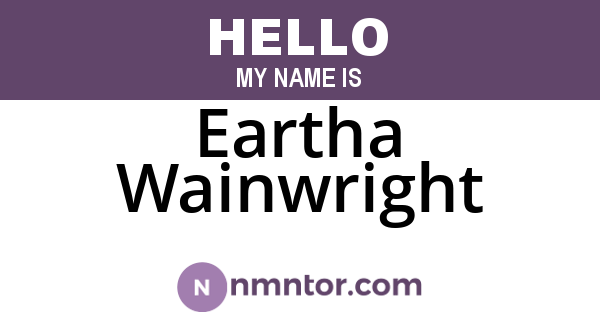 Eartha Wainwright