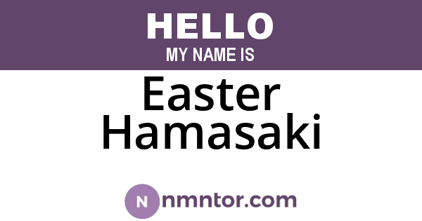 Easter Hamasaki