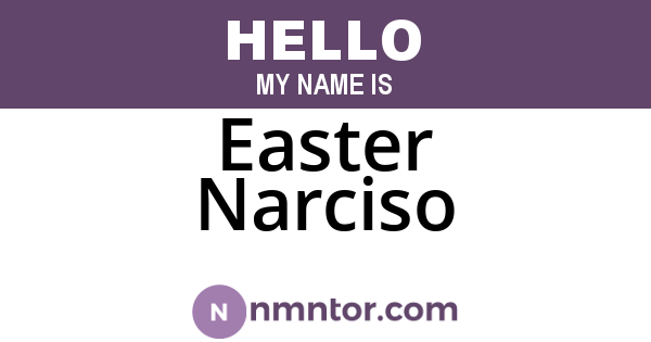 Easter Narciso
