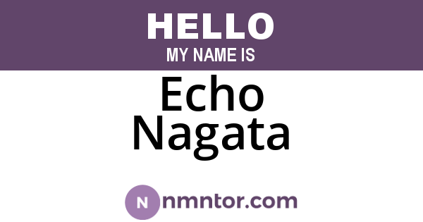 Echo Nagata