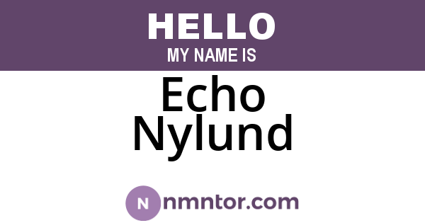 Echo Nylund