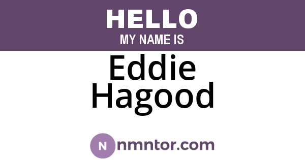 Eddie Hagood
