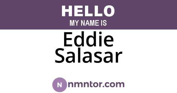 Eddie Salasar