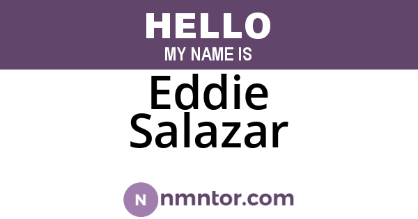 Eddie Salazar
