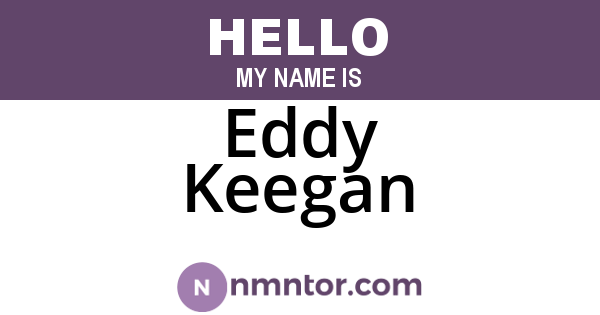 Eddy Keegan