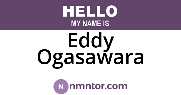 Eddy Ogasawara