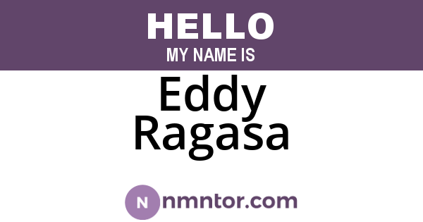 Eddy Ragasa