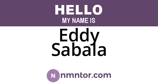 Eddy Sabala