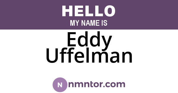 Eddy Uffelman