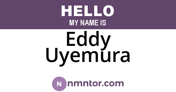 Eddy Uyemura