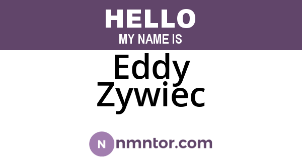 Eddy Zywiec
