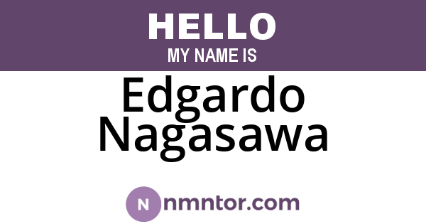 Edgardo Nagasawa
