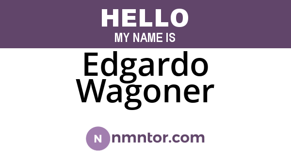 Edgardo Wagoner