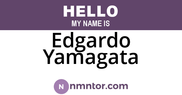 Edgardo Yamagata