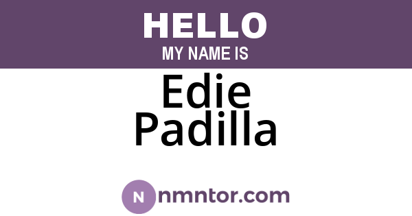 Edie Padilla