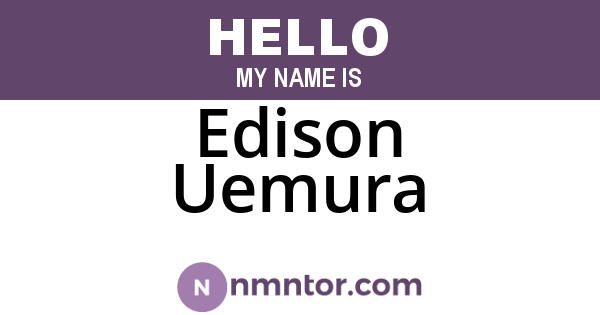 Edison Uemura