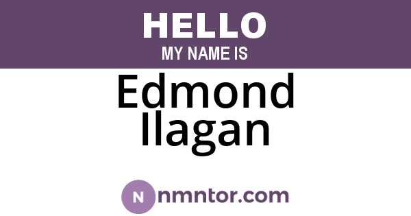 Edmond Ilagan