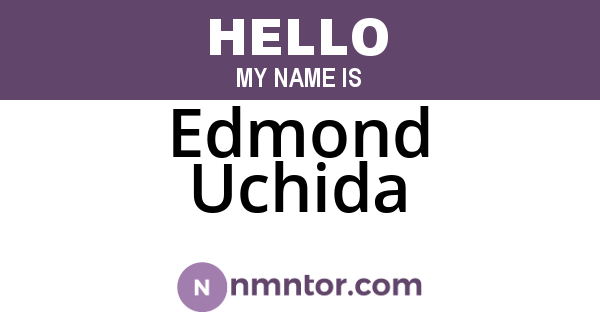 Edmond Uchida