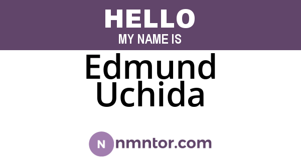 Edmund Uchida