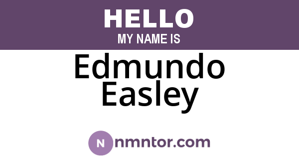 Edmundo Easley